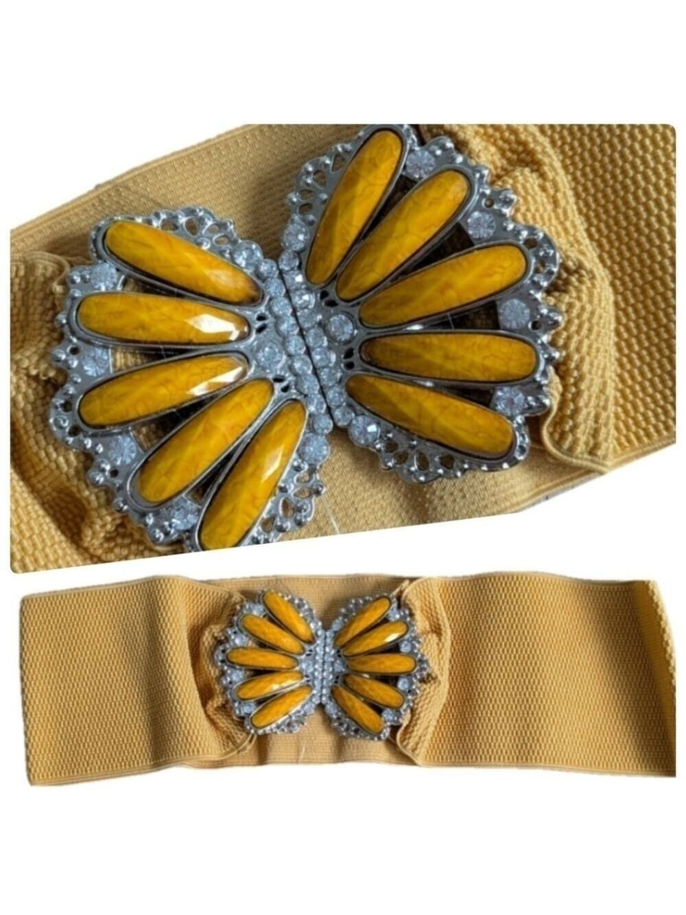 5/$20!! Vintage buckle elastic wasteband - Picture 2 of 6